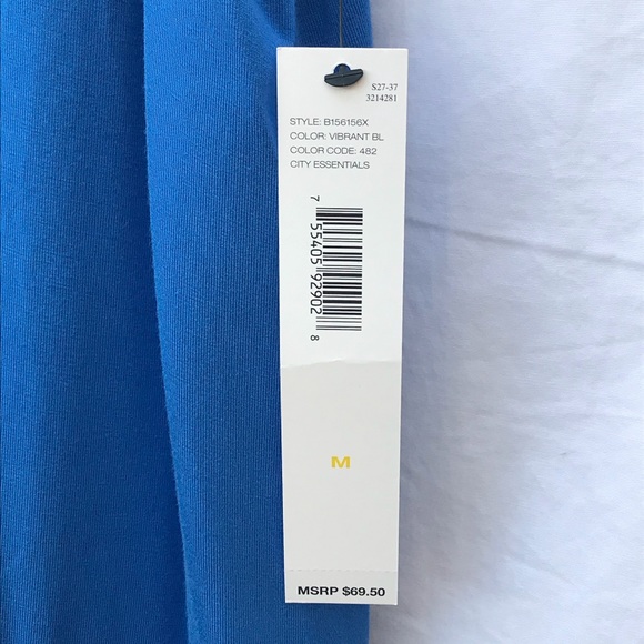 NWT M DKNYC DKNY Women’s Sleeveless Formal Shirt Blouse Formal - Picture 3 of 7